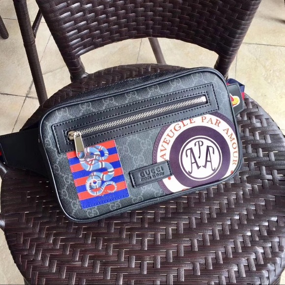 gucci night courrier belt bag